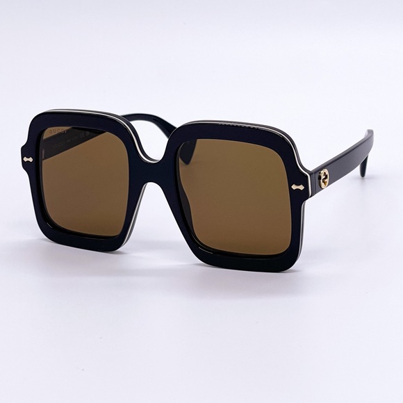 NEW GUCCI GG1241S 001 SQUARE OVERSIZED WOMEN SUNGLASSES GUCCI GG1241S - Picture 5 of 14